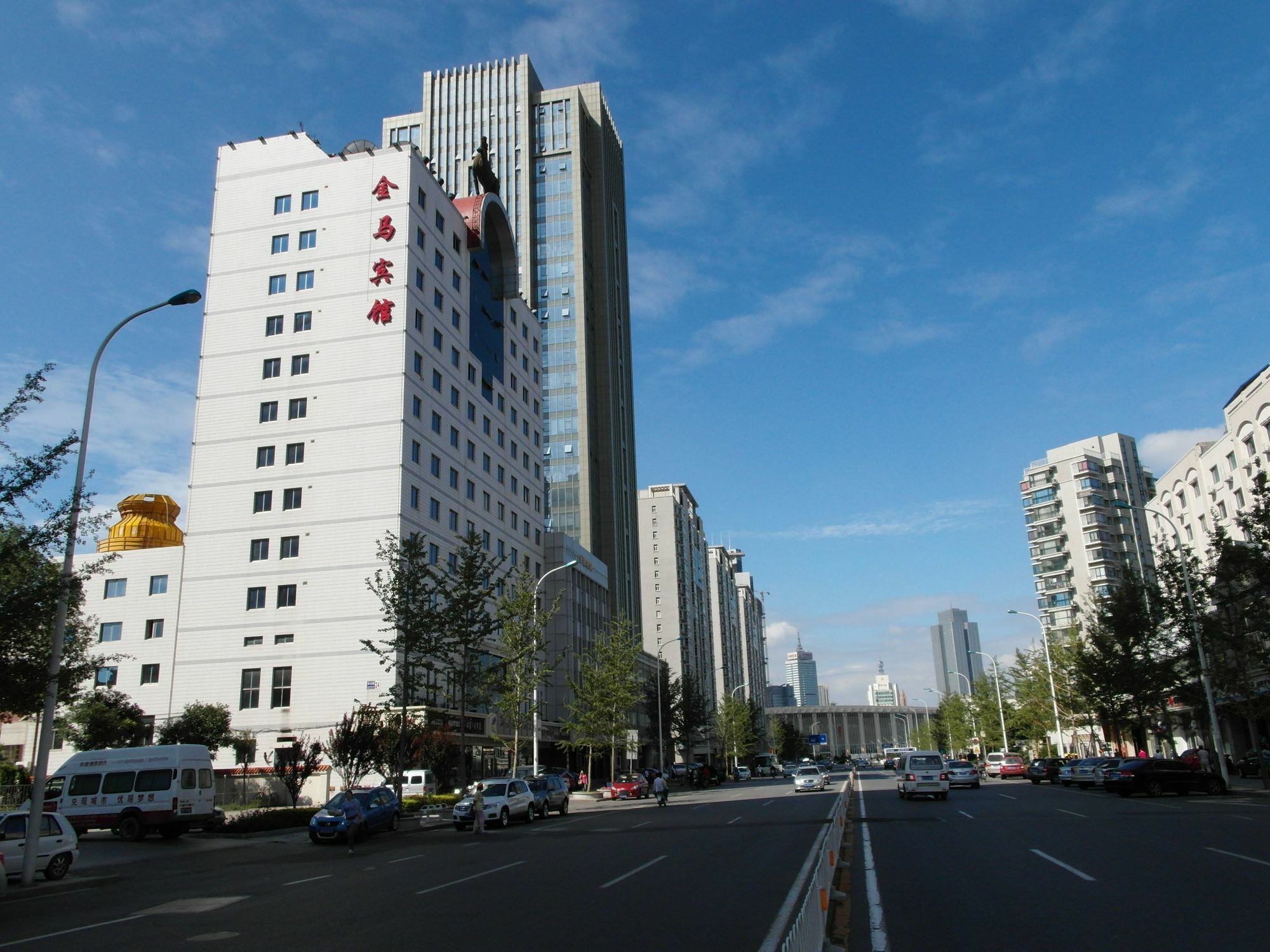 Tianjin Jinma Hotel Exterior foto